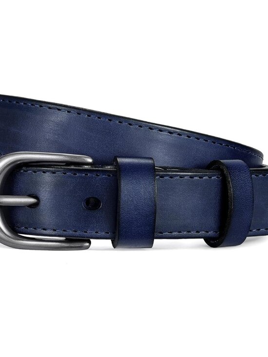 Accessories - Genuine Leather Belt for Women with Gold/Silver Buckle Women's Full Grain Leathe